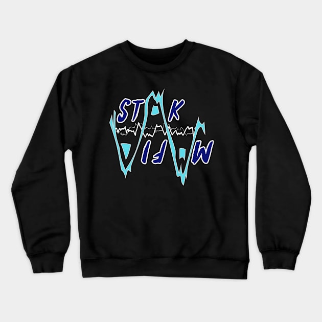 Official logo colored on black Crewneck Sweatshirt by Beezak